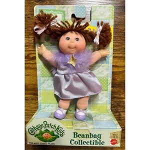 Vintage 1998 Cabbage Patch Kids Bean Bag Collectible Miniature CPK Doll